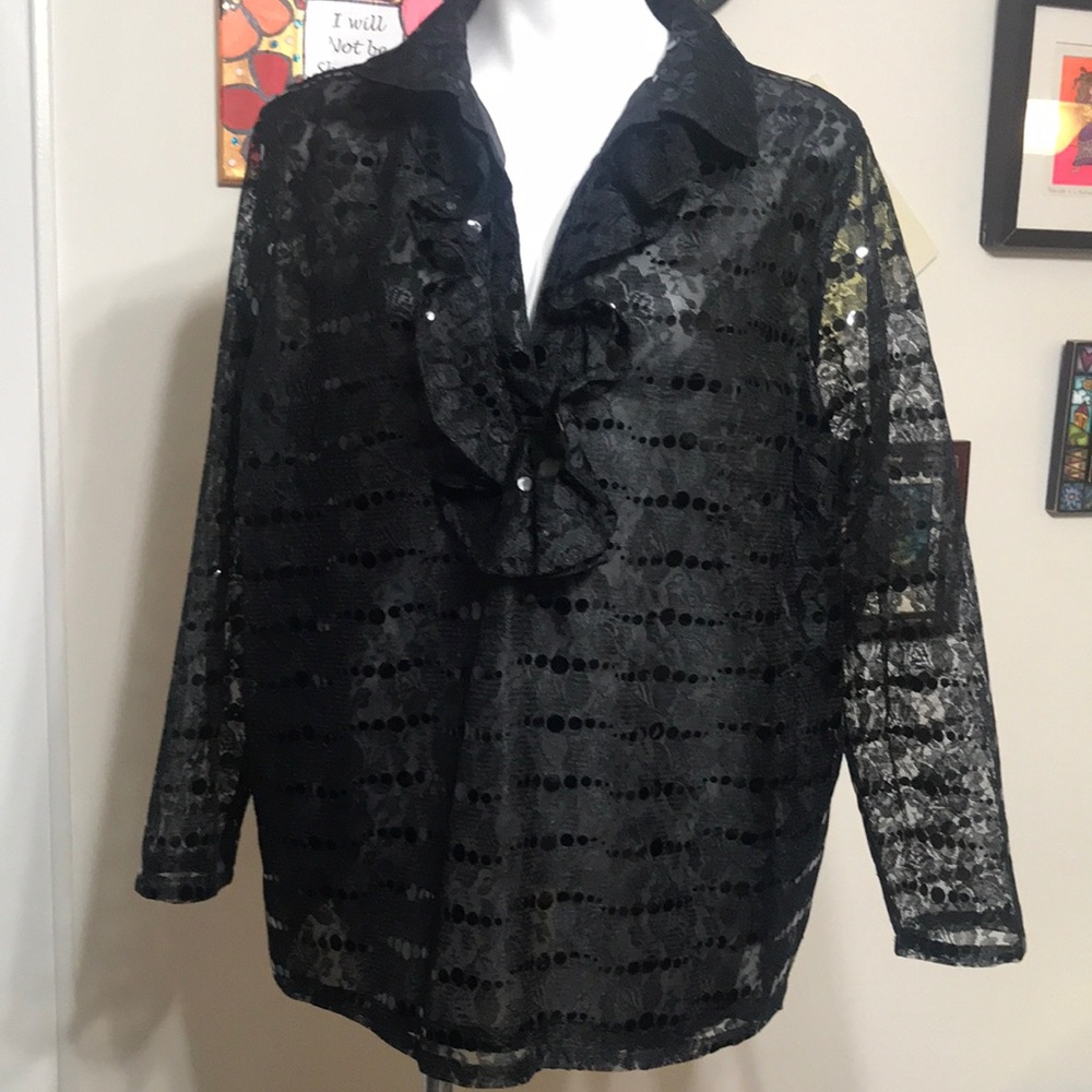 Outfit woman black top (1X)